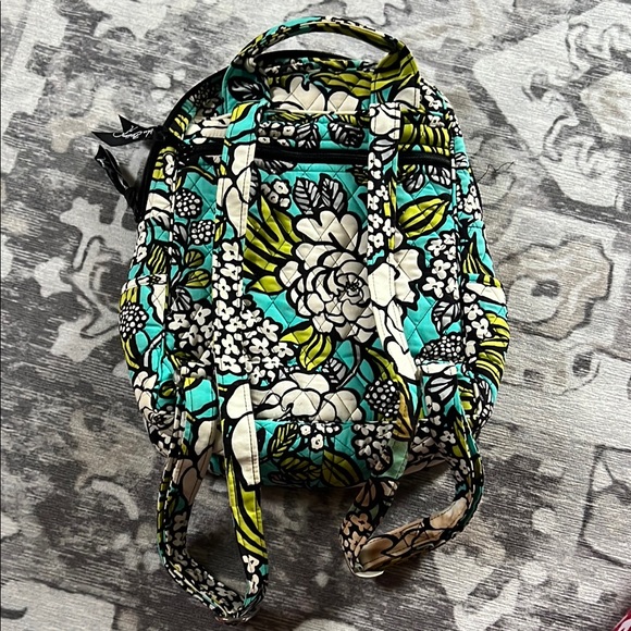 Vera Bradley Floral Quilted Backpack - Picture 3 of 4